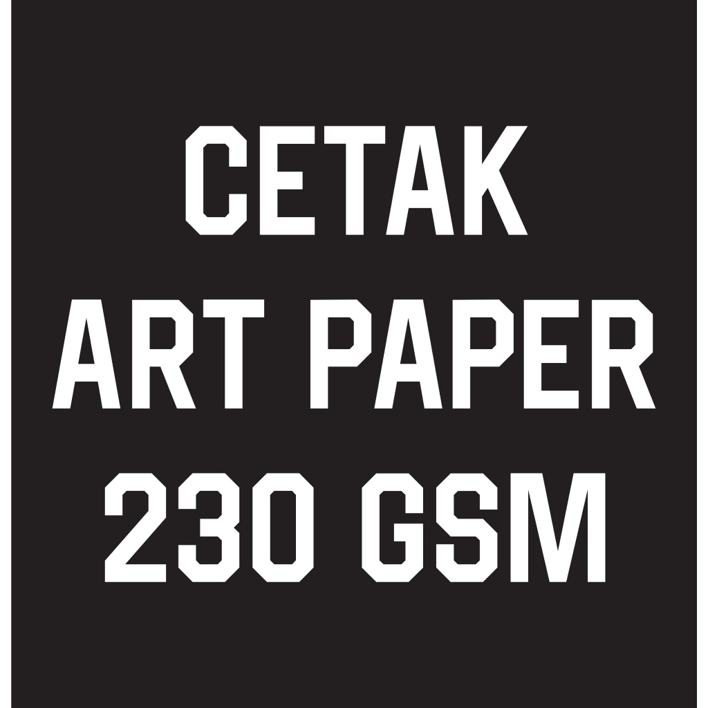 

JASA CETAK ART PAPER 230gsm
