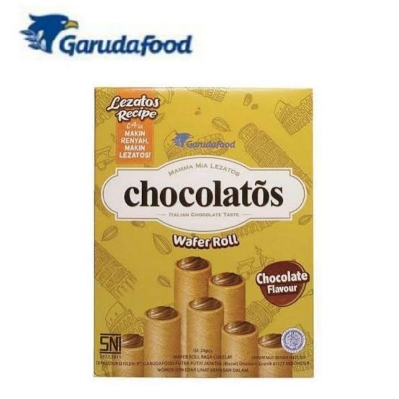 

Chocolatos wafer roll isi 24 psc