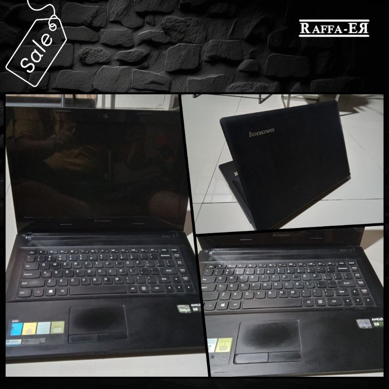 Babemu (Barang Bekas Murah) - Laptop Lenovo G40 - 45 AMD A8