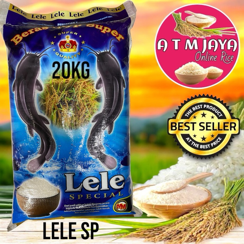 

Beras cap Lele special premium 5kg 10kg 20kg termurah