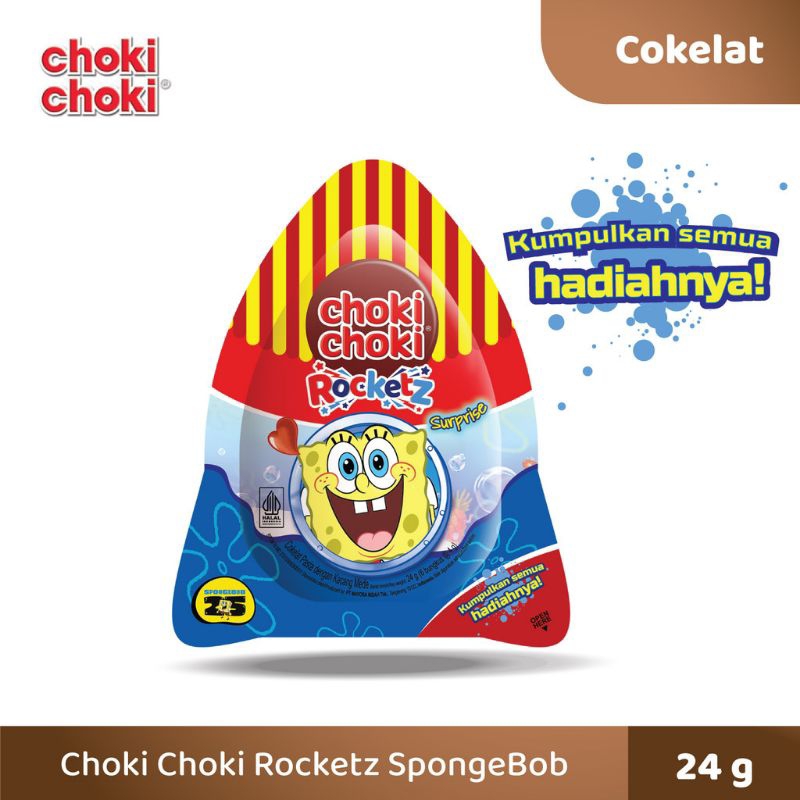 

Choki Choki Rocketz Spongebob Squarepants 24g