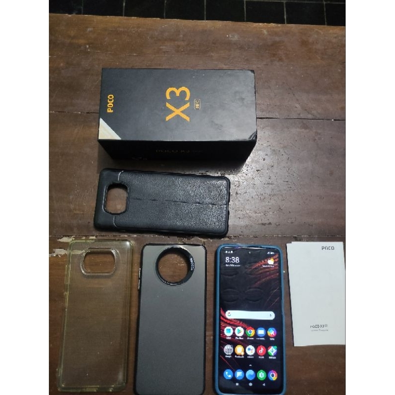HP Poco X3 NFC 8/128 second/bekas