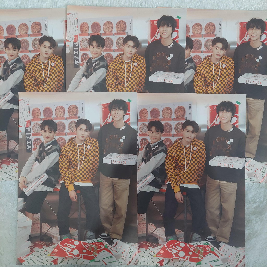 Official Merch MD Poster A4 SG 22 Seasons Greetings 2022 NCT 127 Taeyong Mark Johnny Haechan Jaehyun