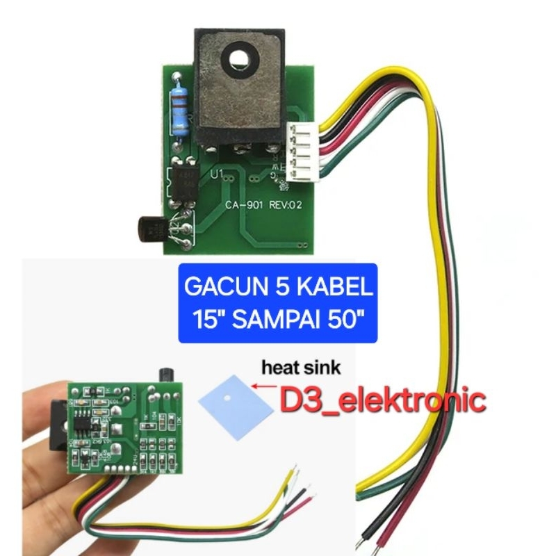 GACUN 5 KABEL GACUN TV LED UNIVERSAL GACUN CA 901 GAGUN 5 KABEL UNIVERSAL