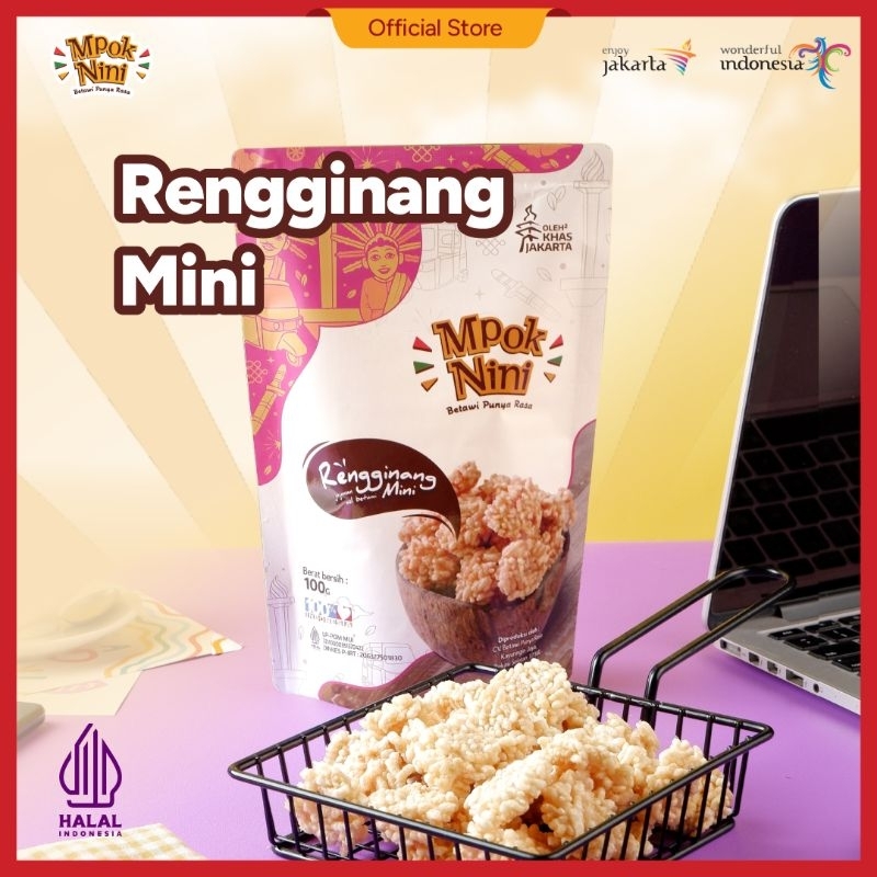 

bGF Rengginang Mini Jakara - Mpok Nini Oleh-Oleh khas Jakarta