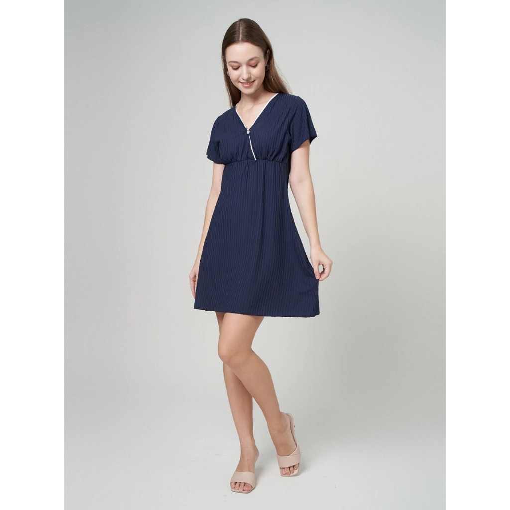 CAREDIA Daster Baju Ibu Menyusui Daster Busui Kekinian | Baju Menyusui Bukaan Kancing - BNIP