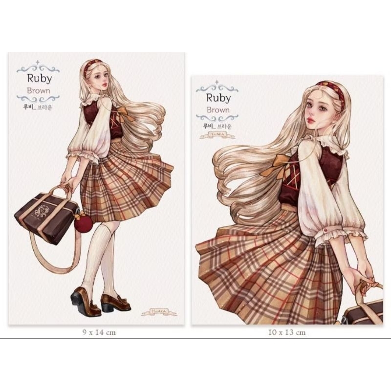 

Ruby Brown by Hwara Art