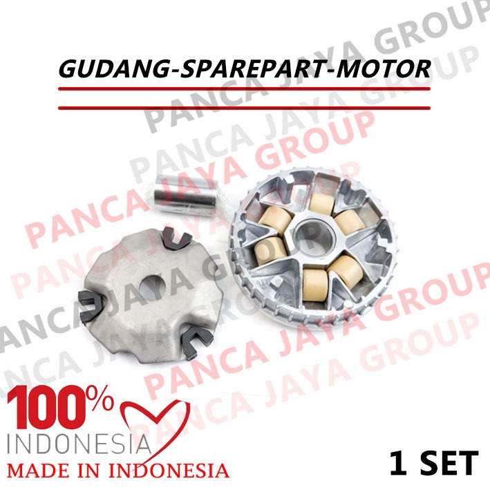 RUMAH ROLLER ROLER SLIDE SLIDER SET KEEWAY SHINY 150 SHINY150