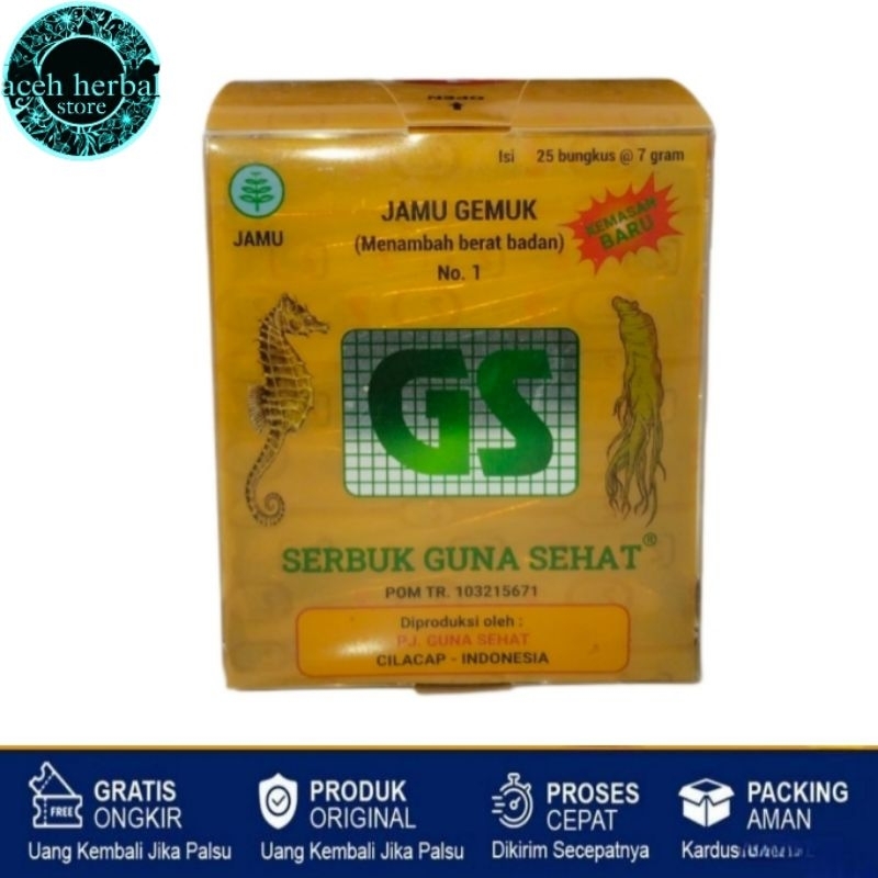 

Jamu Gemuk Sehat No 1-Penambah Berat Badan( Serbuk 1 Box 25 Bungkus)