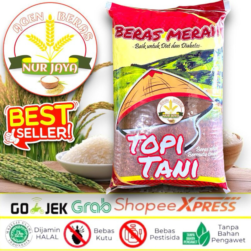 

BERAS MERAH ORGANIK & SOSOK 5kg termurah