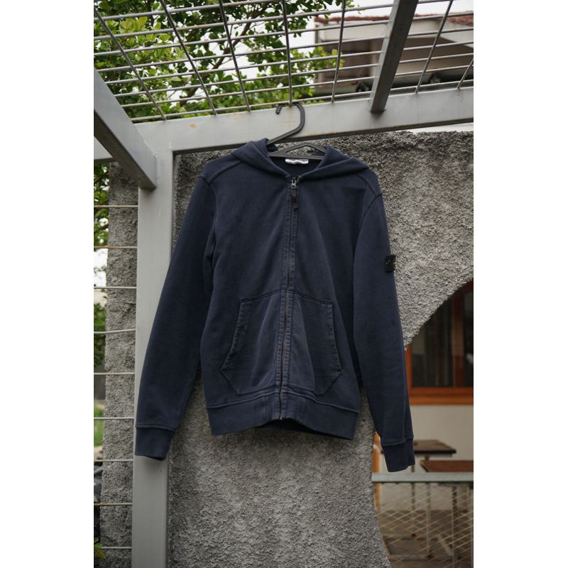 Zip Hoodie Stone island original junior NAVY