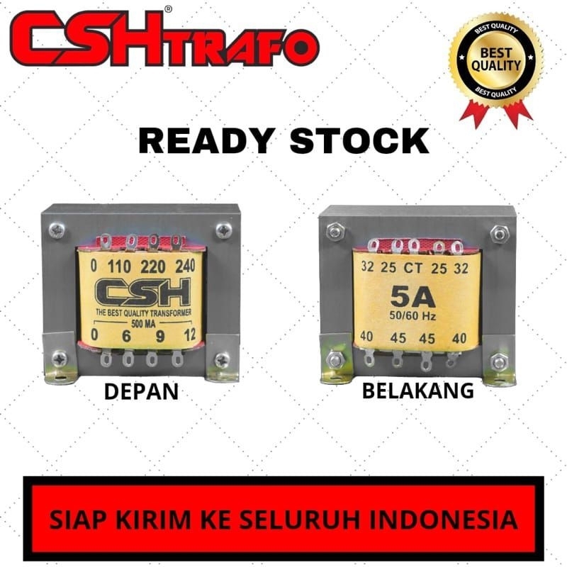 Trafo 5A CT 45V Trafo 5A kecil CT 45V