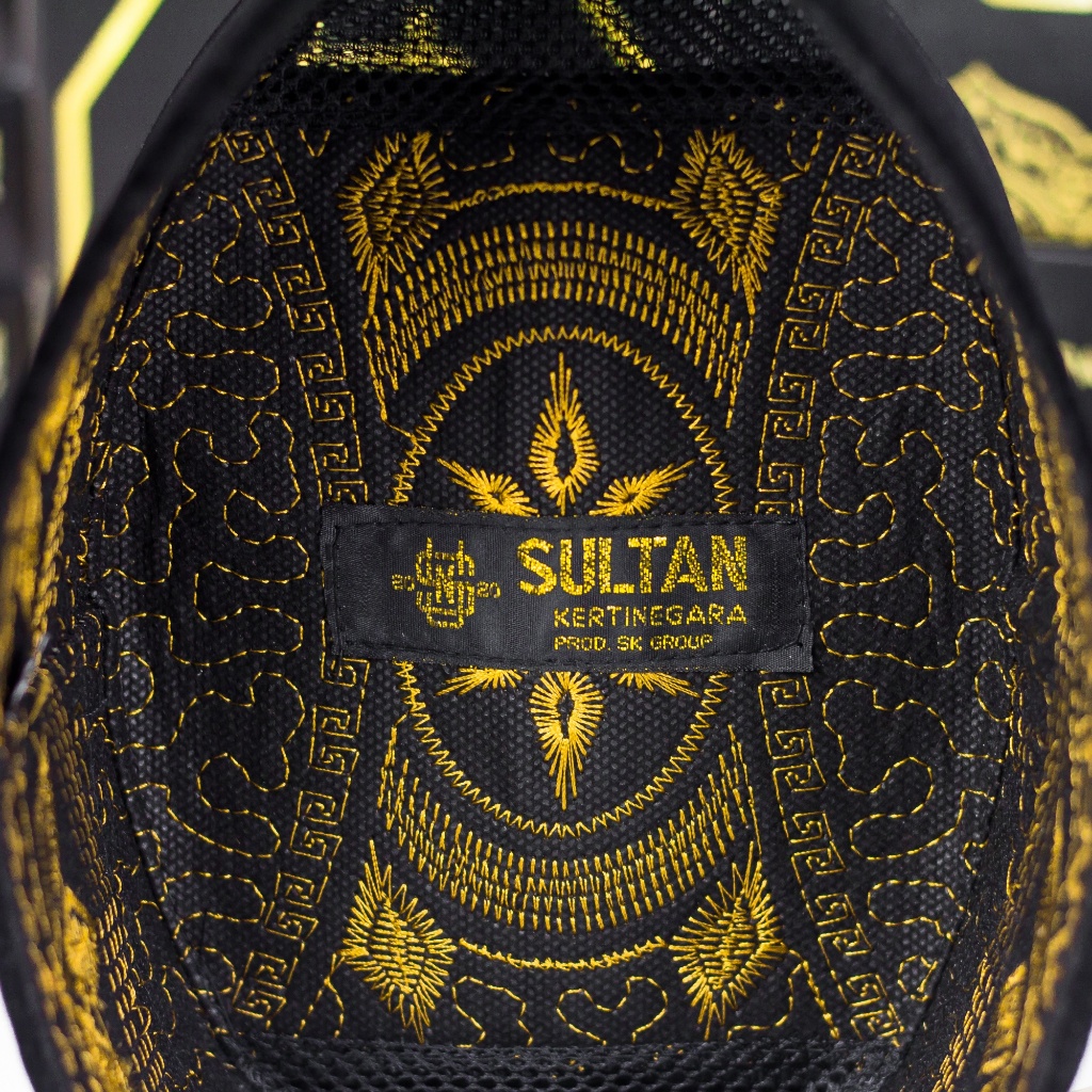 Latopia_ Songkok Sultan Bordir Polos Nu Ac Tinggi 9Dan 10Cm Peci Kopiah Hitam Bordir Hijau