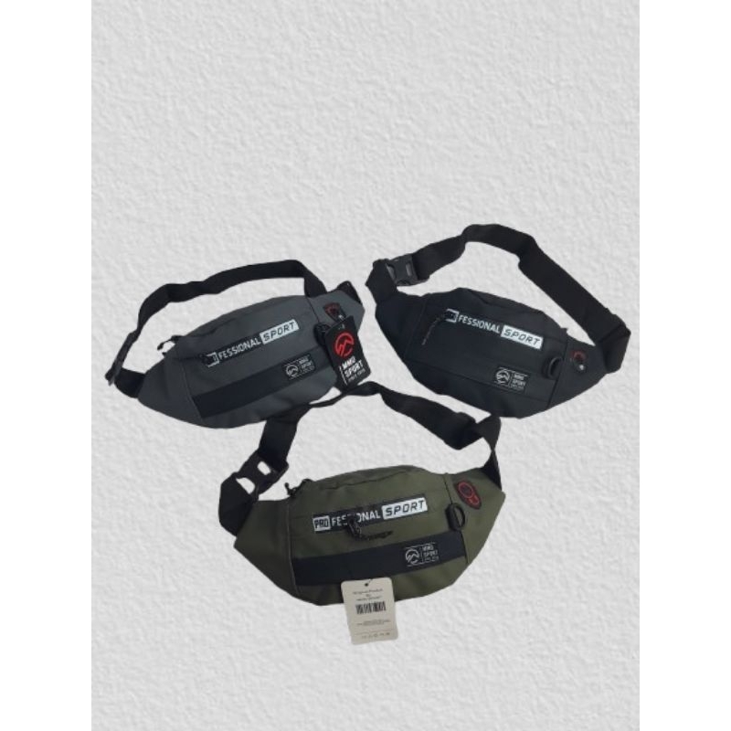 weistbag tas slempang pria waterproof Mmo sport