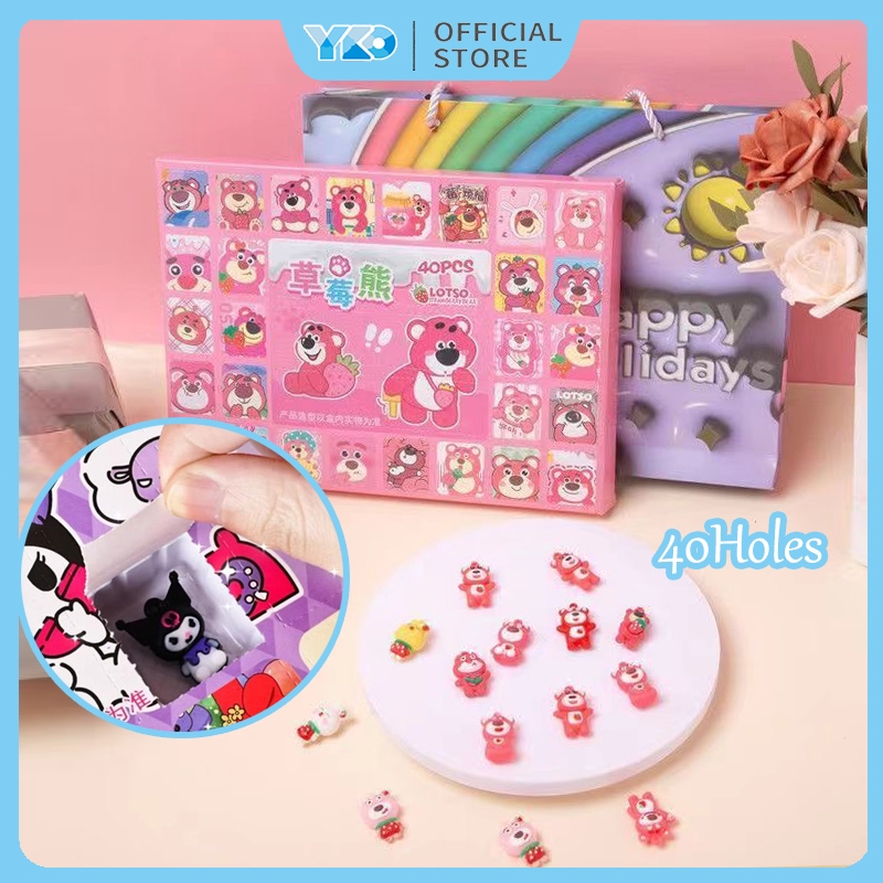 YKO 40Holes Losto Box Random Surprise Lucky Toblos Mainan Boneka Bingo Blind Box