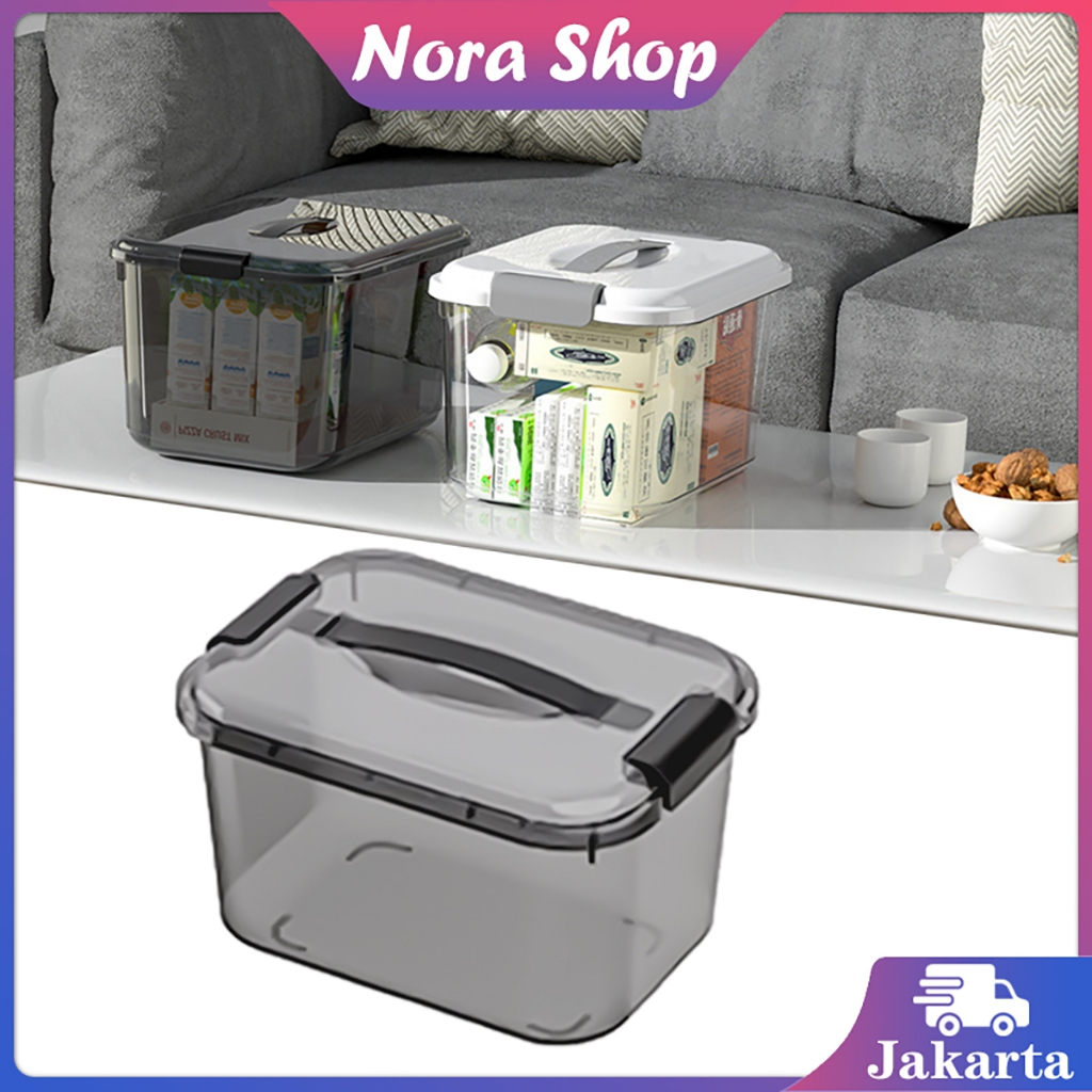 Container Box Kecil Tempat Penyimpanan Serbaguna Kotak Penyimpanan Plastik Rumah