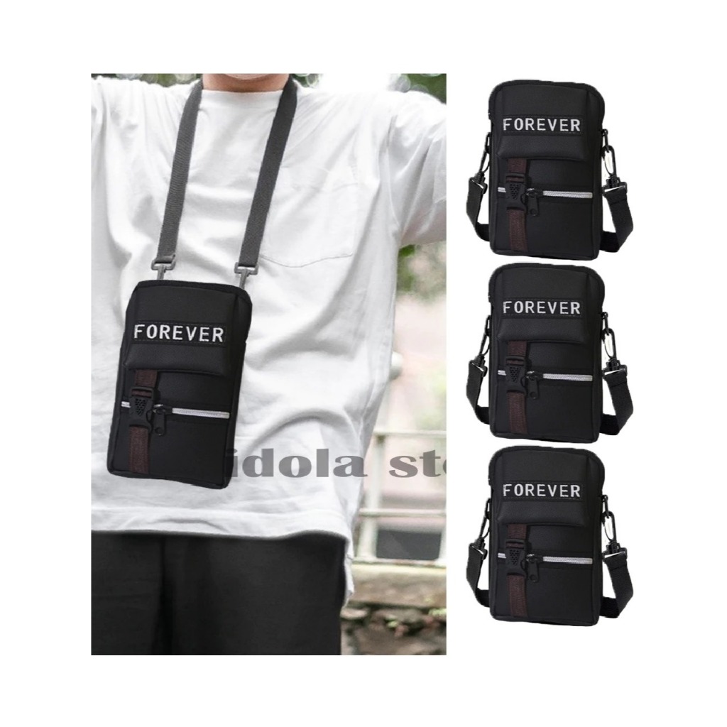 TAS SELEMPANG PRIA TAS PINGGANG PRIA WAITSBAG PRIA SLINGBAG PRIA TERLARISAS LEHER TAS HANDPHONE