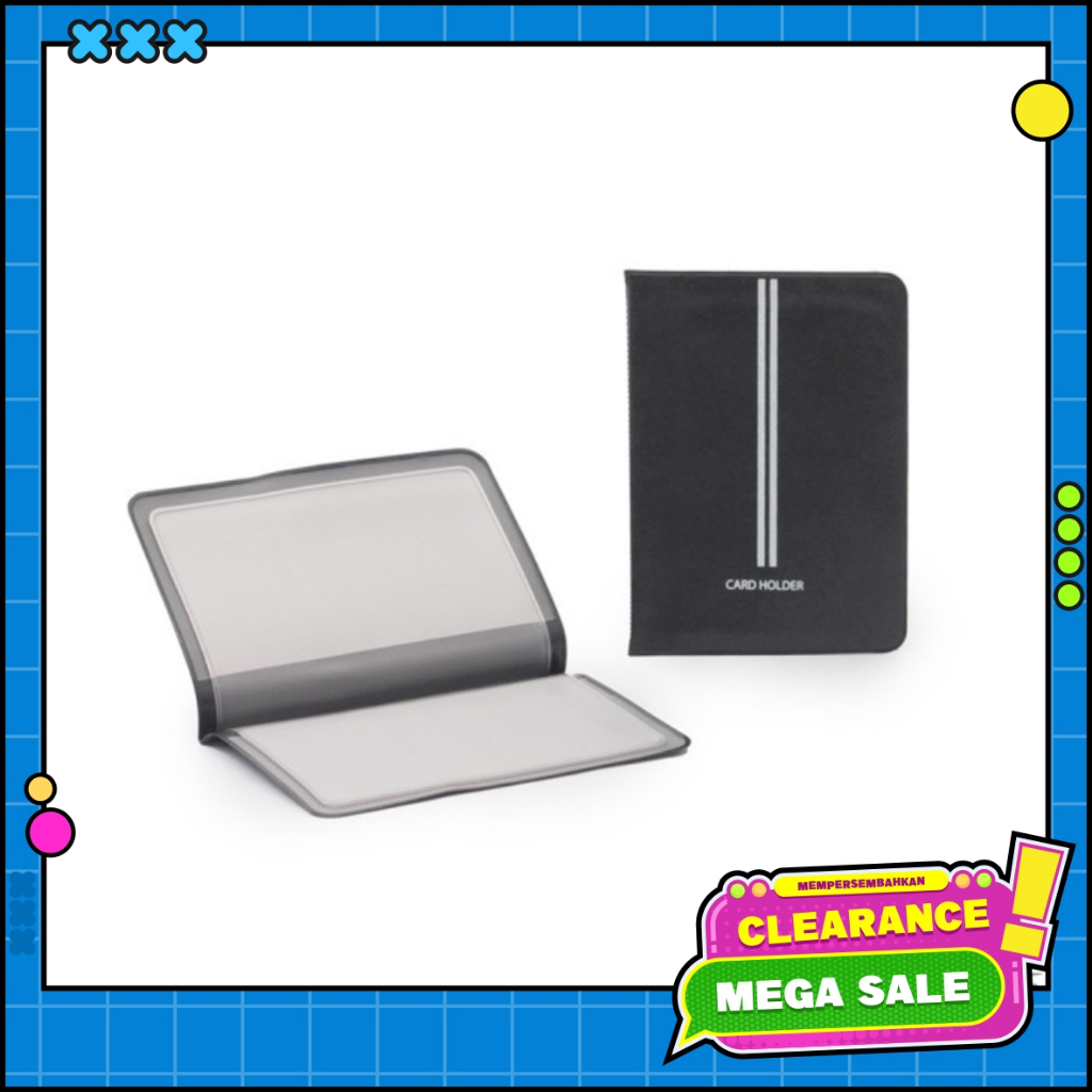 

Bantex Dompet Kartu 6 Slot Card Pocket Holder - 9875