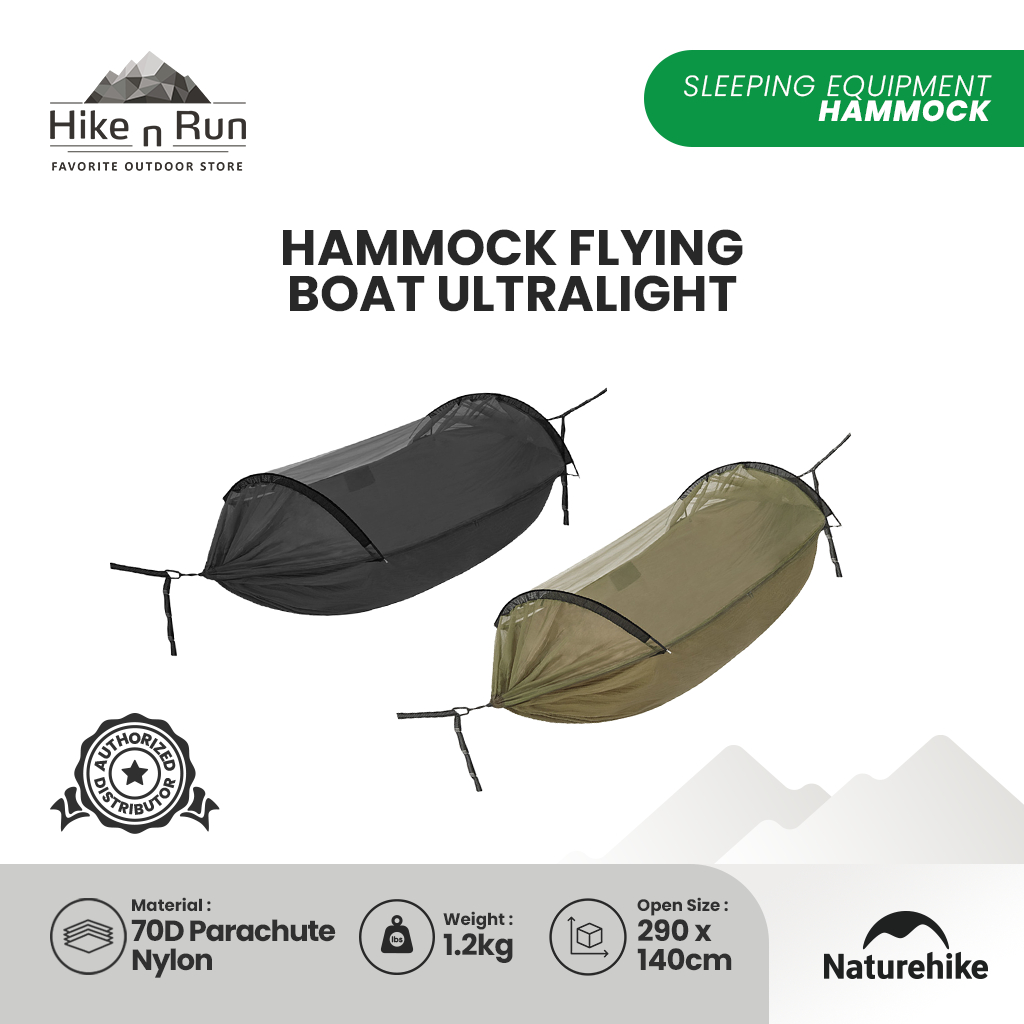 Naturehike DC-C06 CNH22HJ001 Hammock Single Flying Boat Ultralight