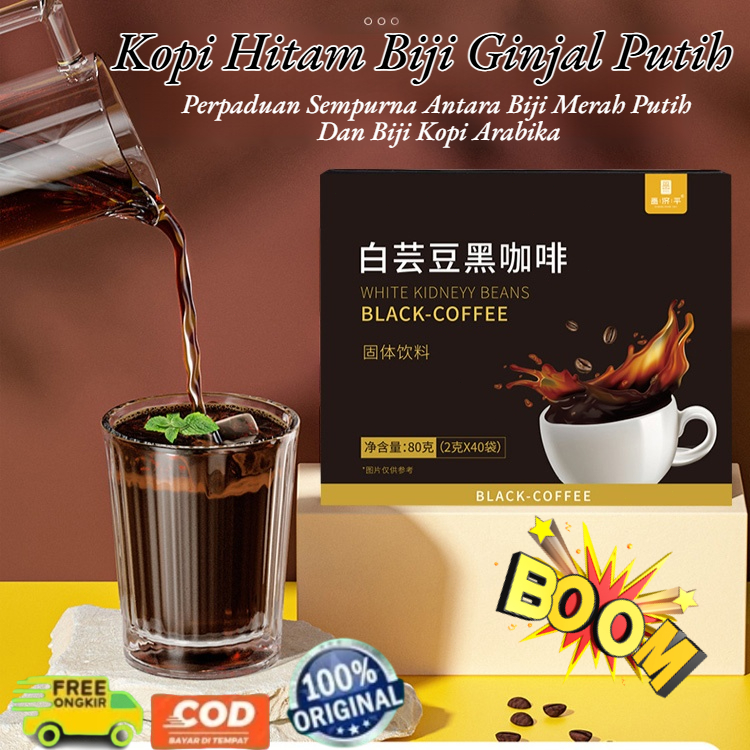 

✨Beli 1 gratis 2✨Kopi hitam instan/kopi hitam kacang merah putih/kopi instan double shot panas dan dingin/kopi instan cold brew/kopi hitam Amerika/0 sukrosa