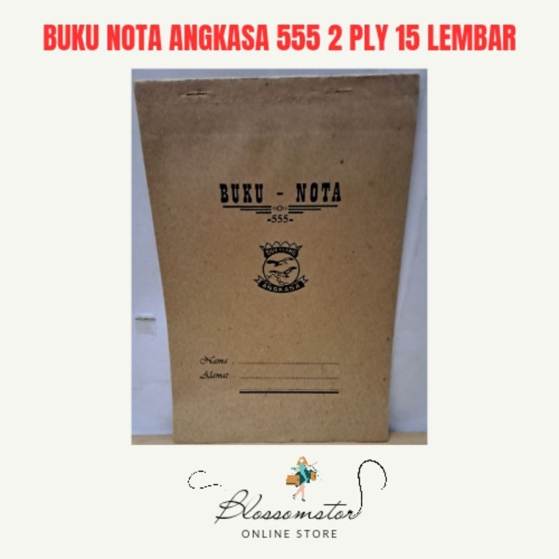 

BUKU NOTA KONTAN 555 ANGKASA 2 RANGKAP 15 LEMBAR