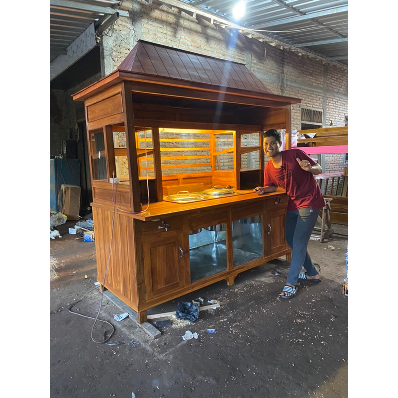 gerobak mieayam bakso joglo | gerobak bakso joglo | gerobak wonogiri