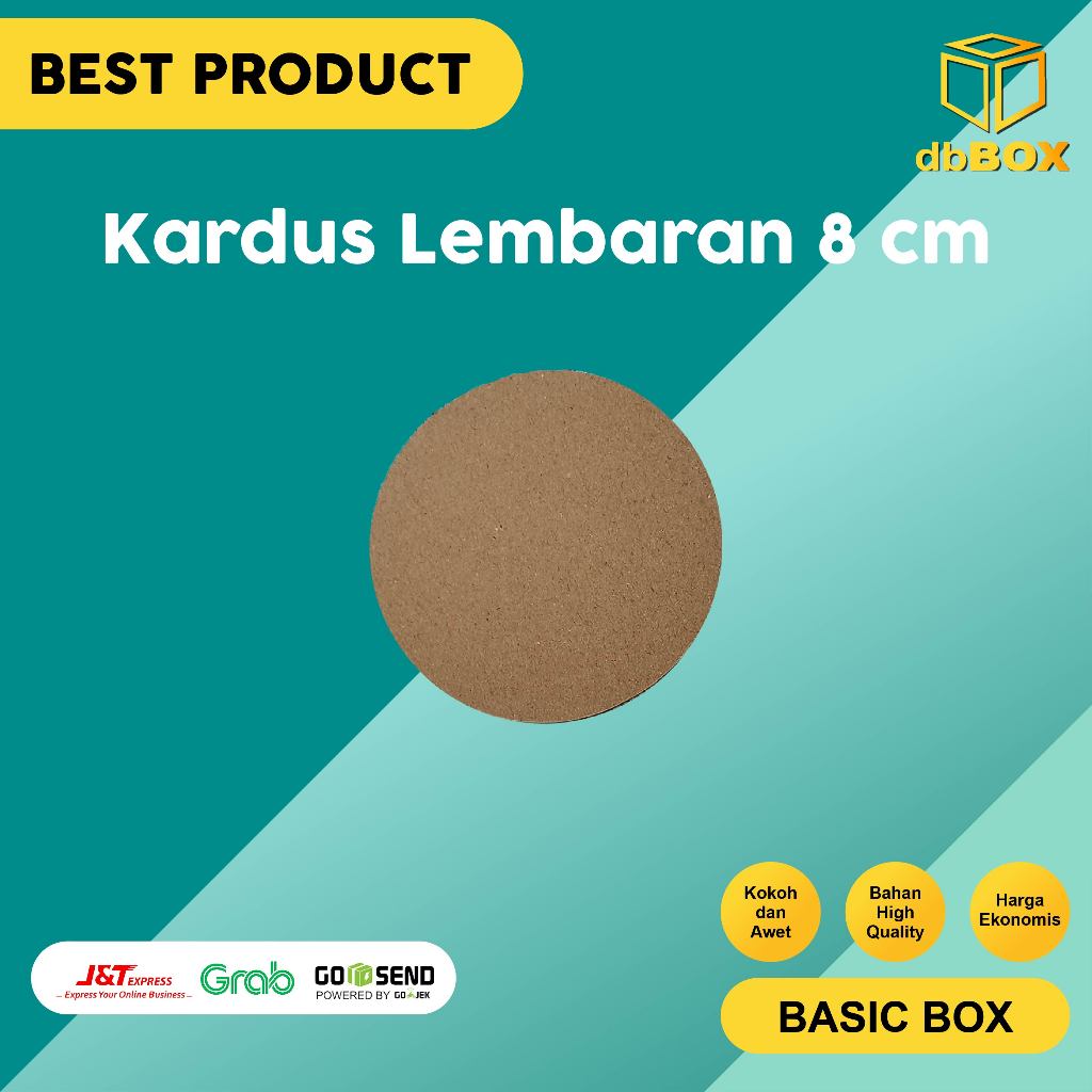 

(10pcs ) Kardus Lembaran Bentuk Bulat Lingkaran
