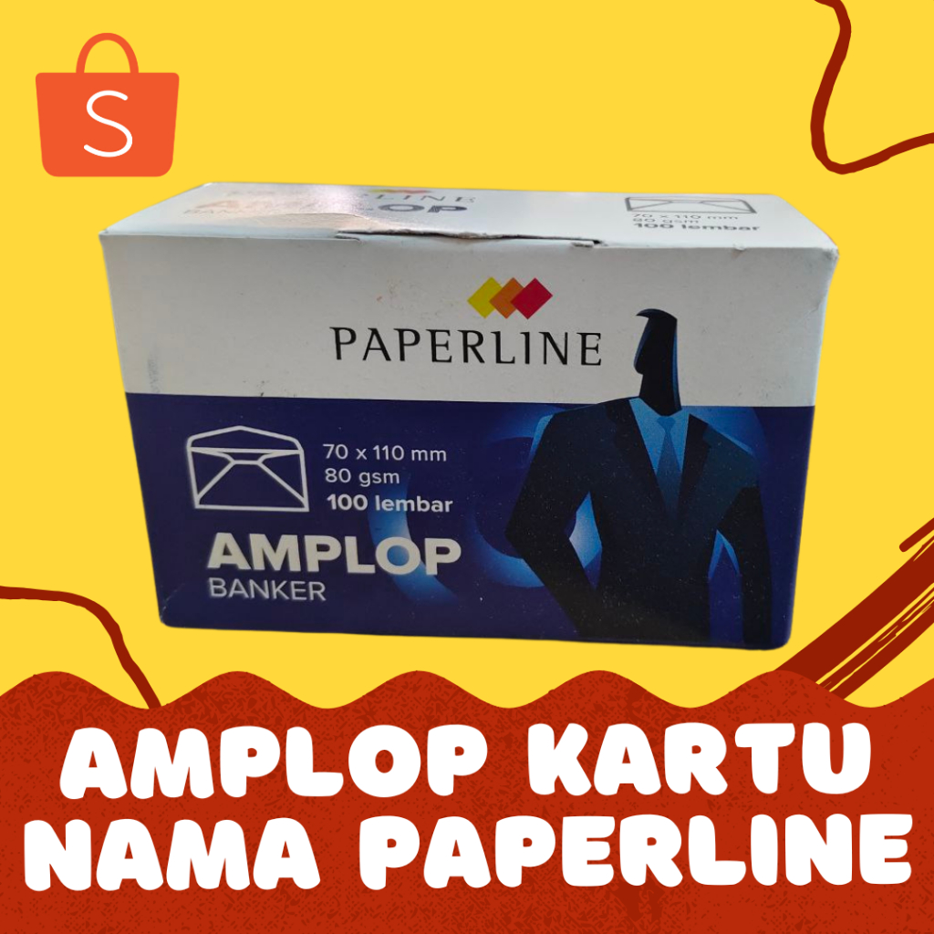 

Amplop Putih Kartu nama / Banker Envelope Paperline 80 GSM