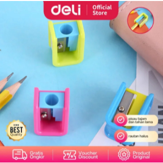 

Deli Serutan / Rautan Pensil ekstra tajam bahan baja berkualitas tinggi tahan lama ER00100