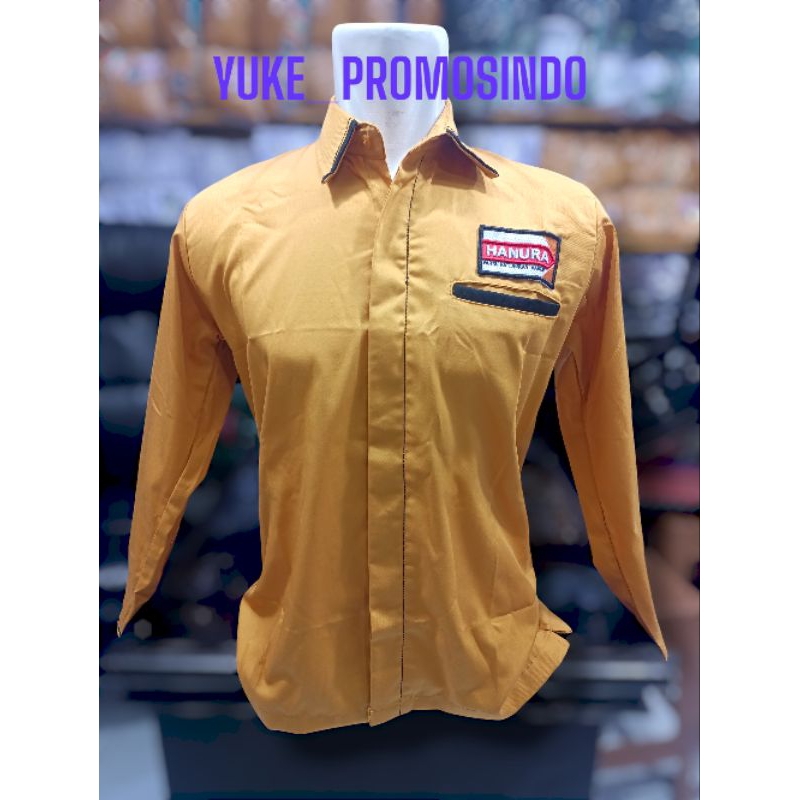 KEMEJA HANURA // KEMEJA HANURA TERBARU// KEMEJA HANURA CEWEK&COWOK// KEMEJA HANURA BORDIR TIMBUL