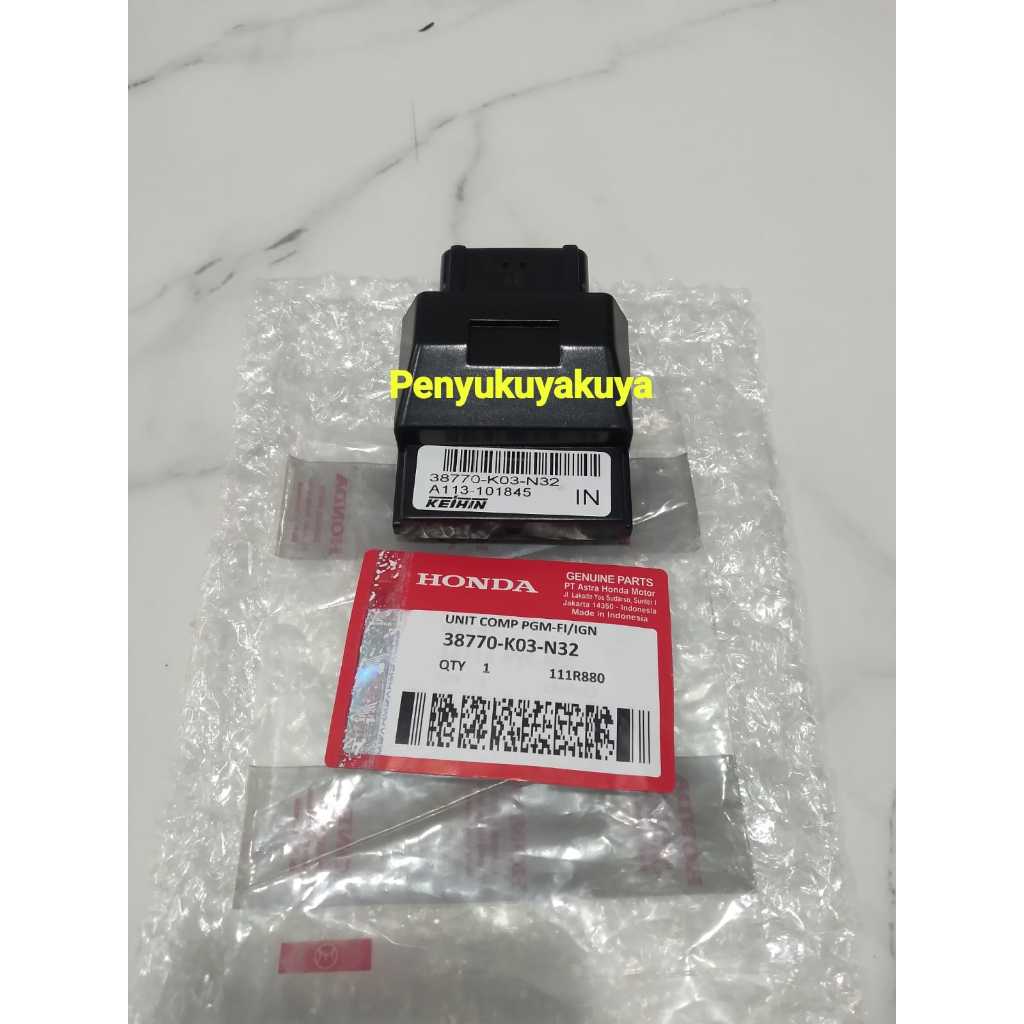 B K03 CDI ECU ECM MOTOR REVO FIT NEW FI F1 INJEKSI PGM UNIT COMP
