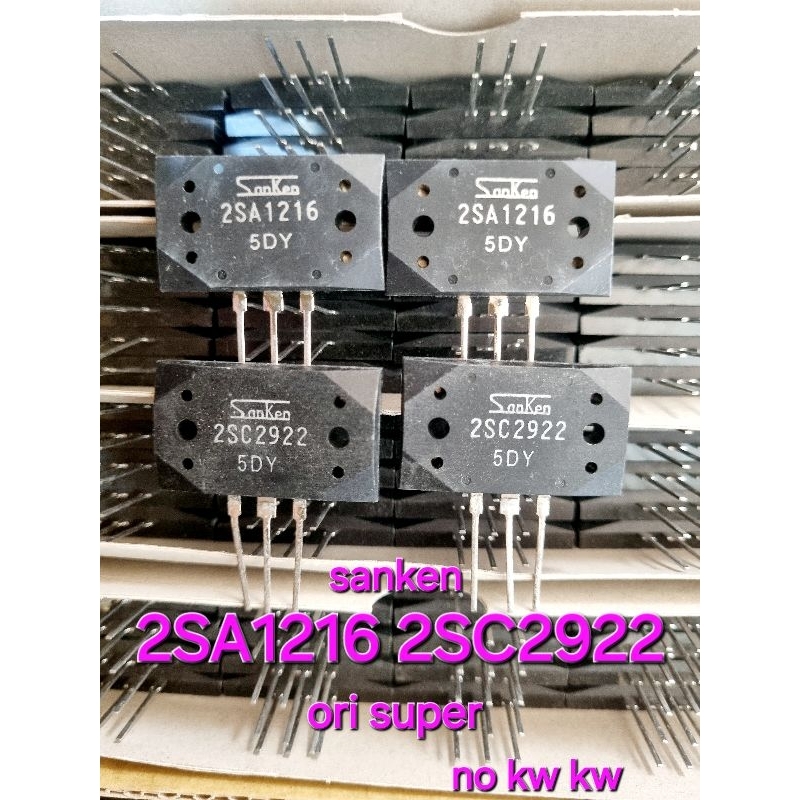 sanken 5DY A1216 C2922 2SA1216 2SC2922 ori super