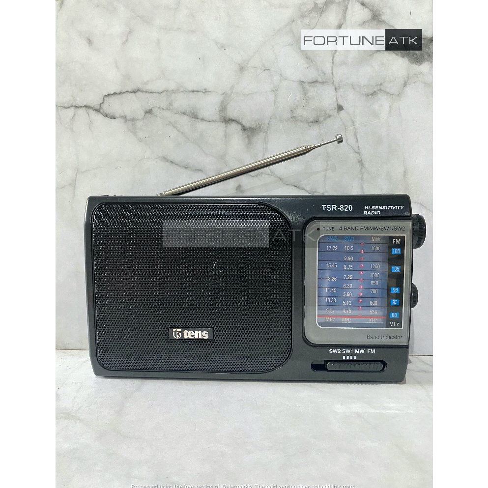 RADIO TENS 820 | RADIO MENGGUNAKAN KABEL DAN BATERAI