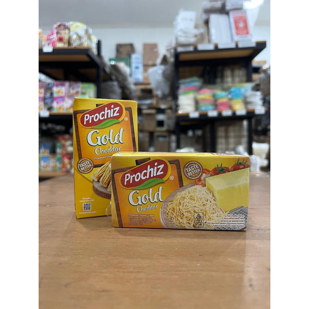 

Keju Prochiz Gold 160 gr Prochiz Gold Cheddar