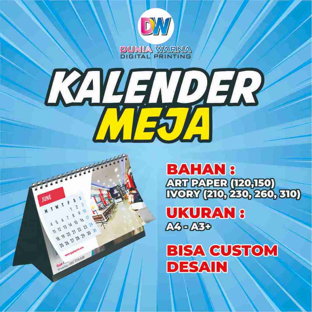 

KALENDER DUDUK/KALENDER MEJA/KALENDER MEJA CUSTOM/KALENDER PERUSAHAAN
