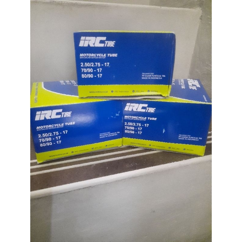 ban dalam motor  80/90=250/275-17 IRC