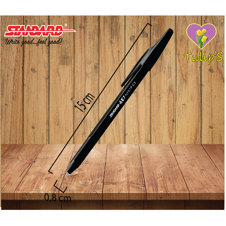 

BOLPEN STANDARD AE7 ALFA TIP 100% ORI STANDARD