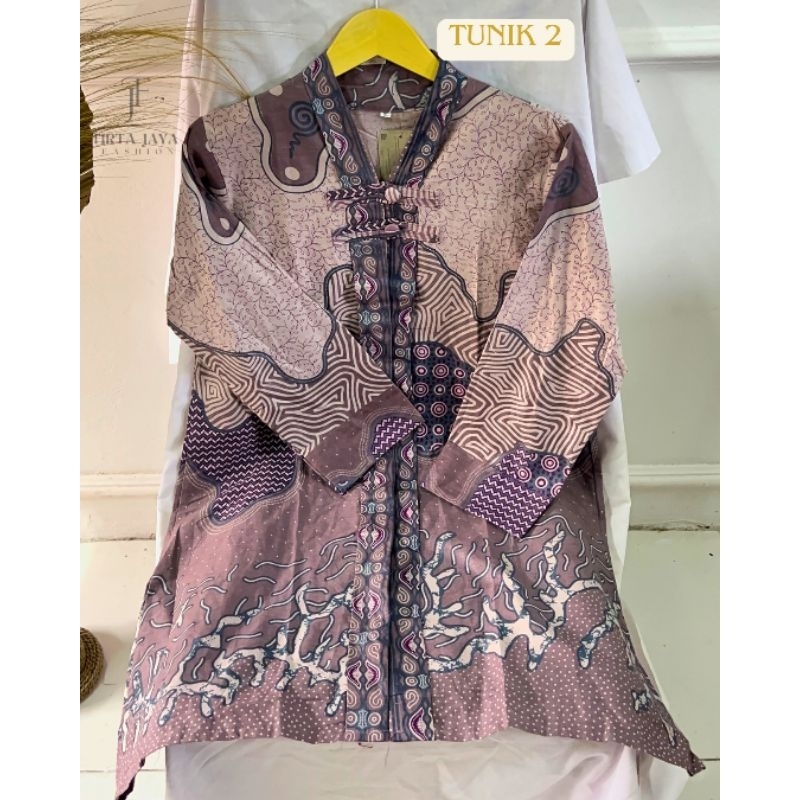 BATIK WANITA TUNIK BATIK MODEL 2 BATIK NUSANTARA