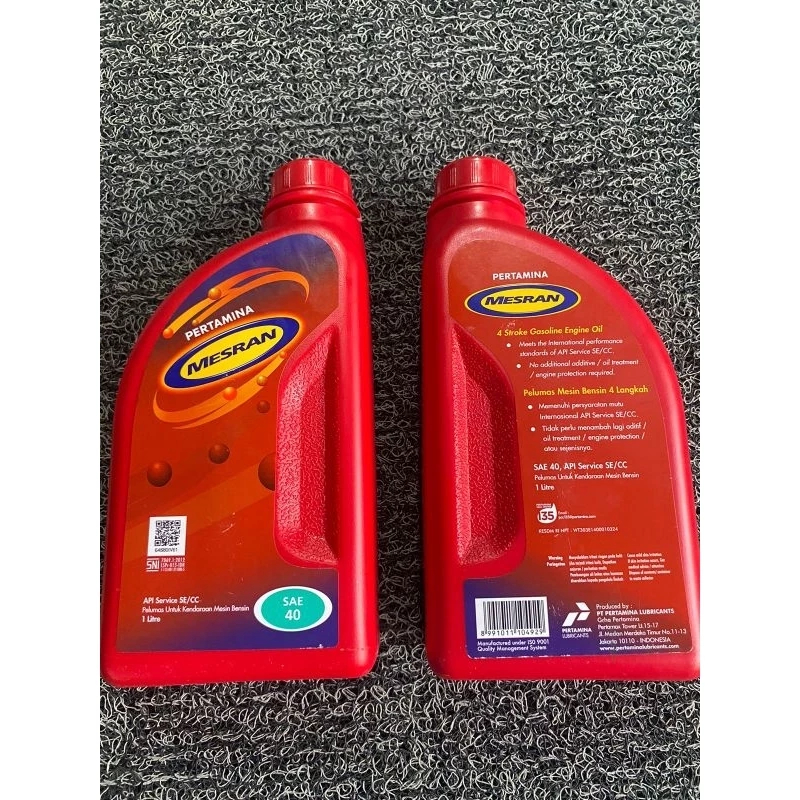 Oli Mesran super... 800 ml .1 dus = 24 btl.