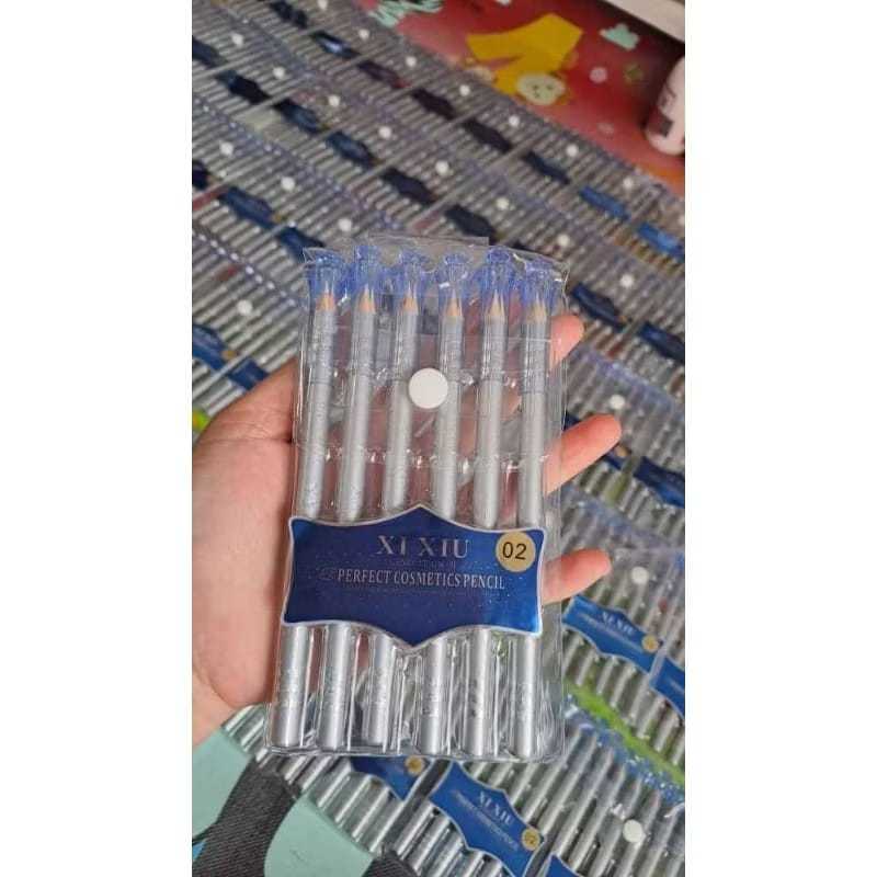 racun_bangkok.id (COD)  Makeup mata eyeliner pensil silver xiuxiu eyeliner tahan lama