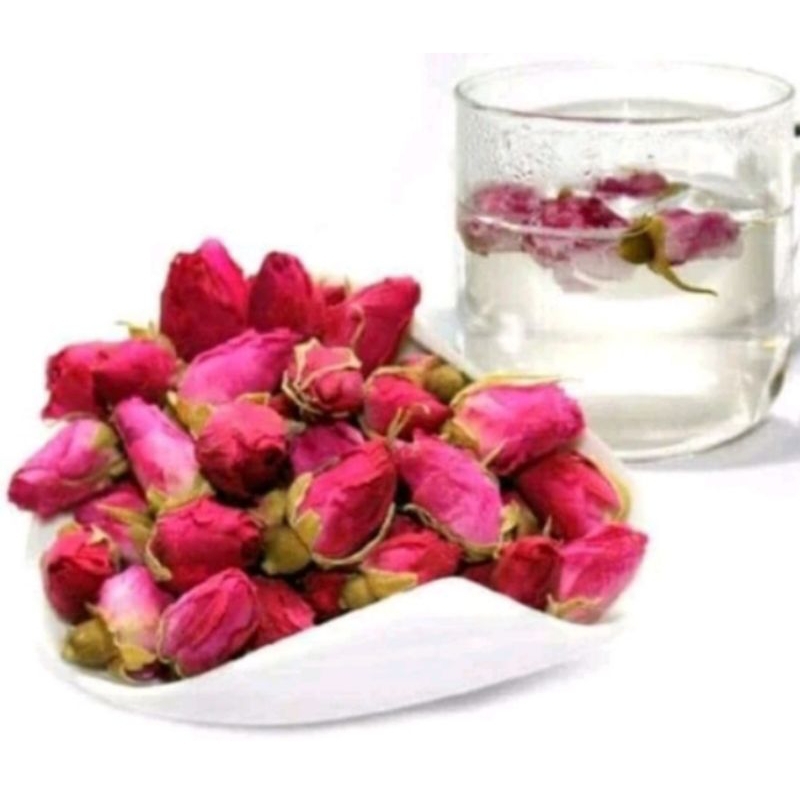 

teh bunga mawar red rose buds flower tea 50g