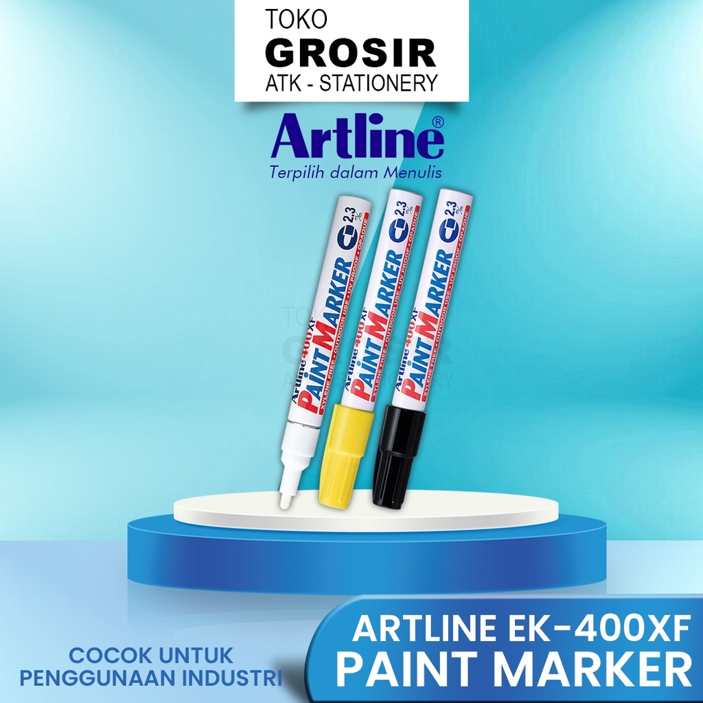 

GROSIR Spidol Paint Marker Artline 2.3 mm EK-400XF