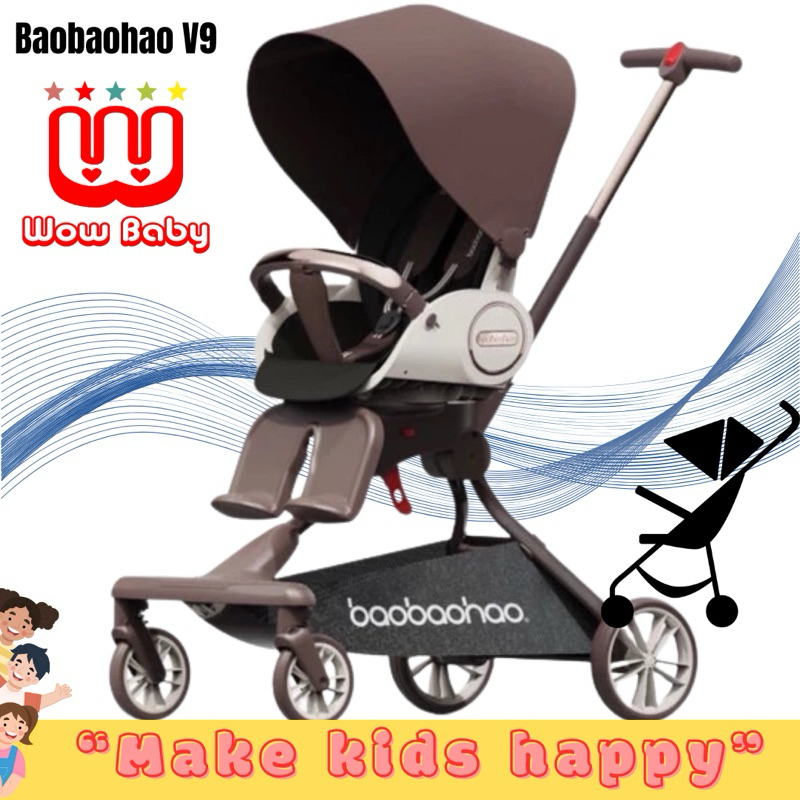 BAOBAOHAO V9 MAGIC TRIKE Kereta Dorong Bayi Baby Stroller