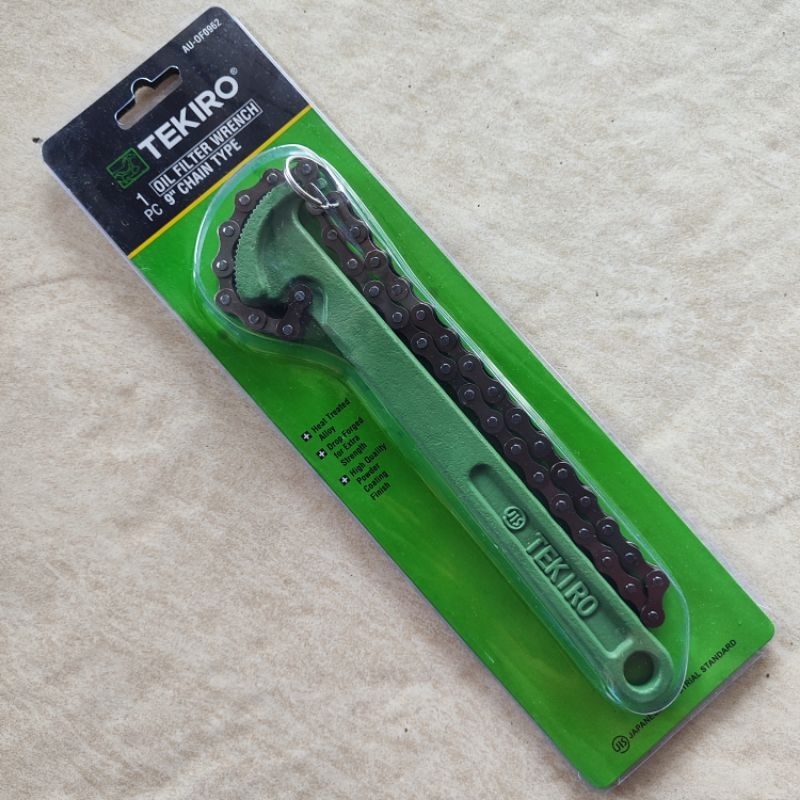 Tekiro 9" inch Kunci Pembuka Filter Oli Solar Rantai Oil Chain Wrench