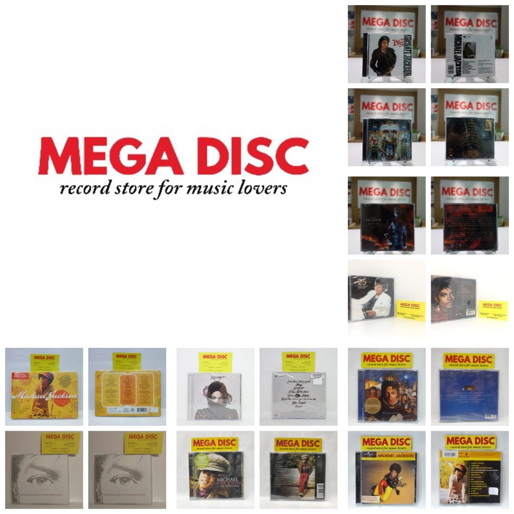 CD Michael Jackson Album Audio Music - Cek Varian / Barcode
