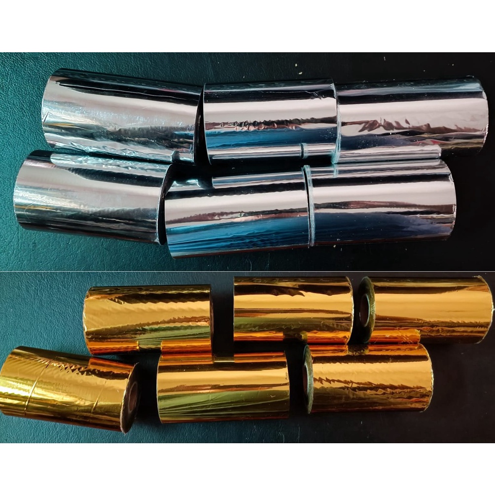 

KODE M95W Hot Stamping Foil lebar 1 cm x panjang 12m