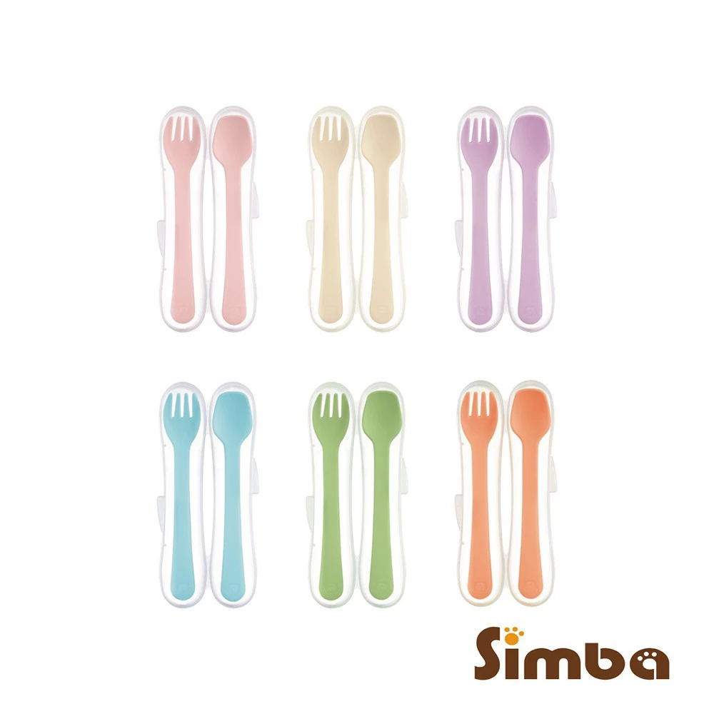 SIMBA - It's Yummy Learning Spoon & Fork Set