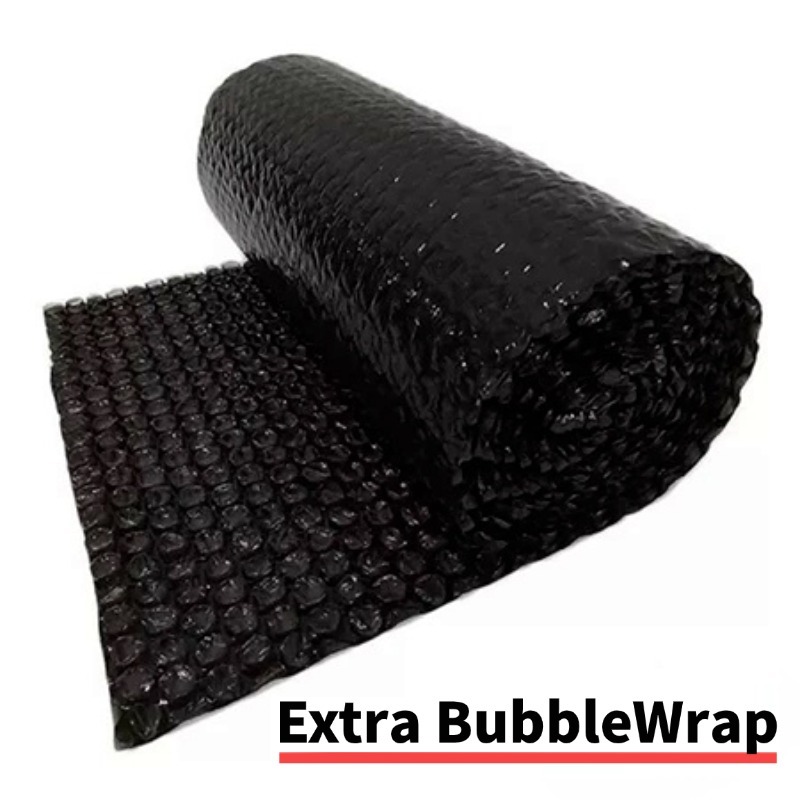 

Extra Bubble Wrap Packing Bubble wrap ekstra menjaga barang Anda tetap aman Plastik Gelembung Hitam/ Plastik Gelembung Hitam