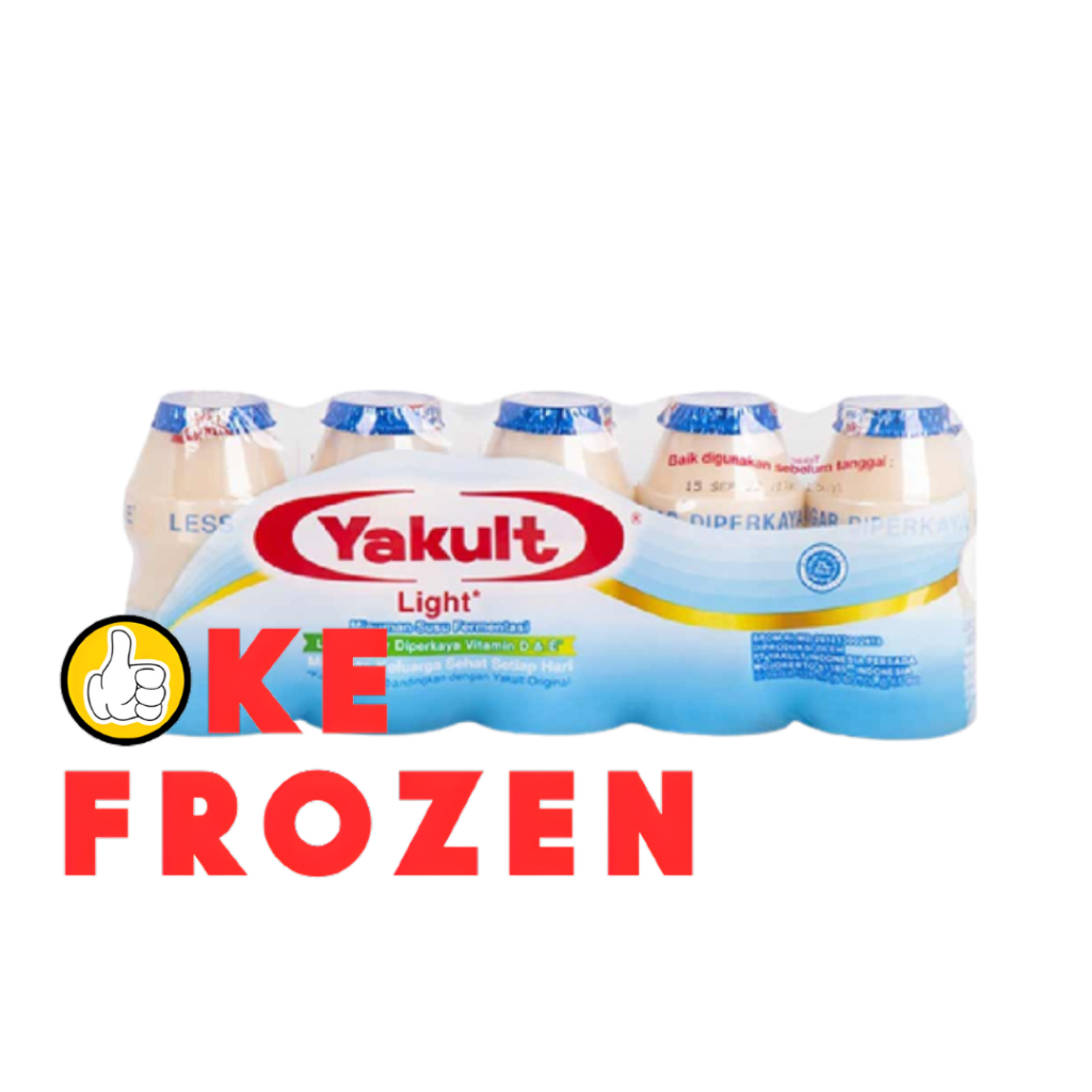 

YAKULT LIGHT ISI 5 / SUSU YOGURT SEGAR RENDAH GULA