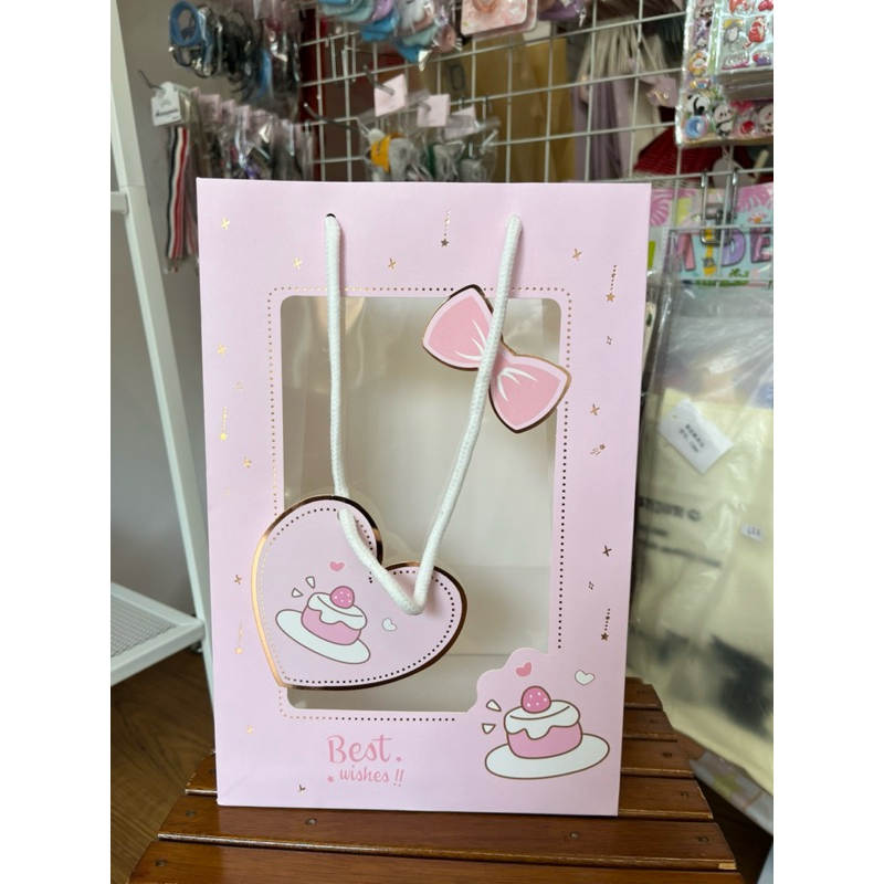 

Paper Bag Transparan Pink Lucu Kue Kualitas Tinggi